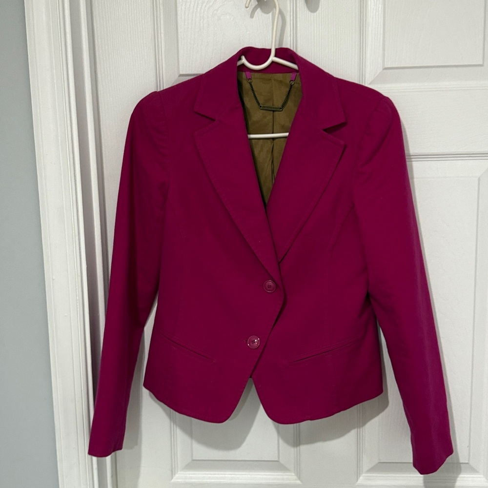 Trina Turk Magenta Blazer